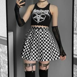 Yoursblack Sexy Exposed Navel Vest TOPS