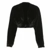 Yoursblack Black Plush Coat