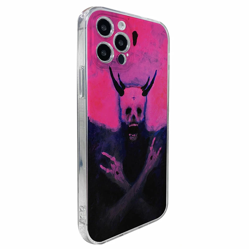 Yoursblack Satanic Gothic Phone Case For IPhone 8-13 Pro 2 Yoursblack Satanic Gothic Phone Case For IPhone 8-13 Pro