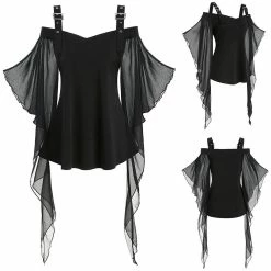 Yoursblack TOPS Women's Gothic Top