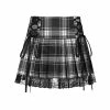 Yoursblack Wicked Scholar Mini Skirt BOTTOMS