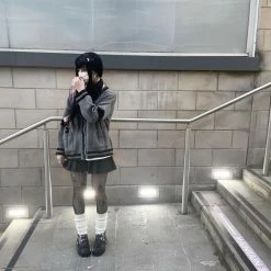 Yoursblack Fall Retro Korean Style Fashion Preppy Style Cardigan 10 Yoursblack Fall Retro Korean Style Fashion Preppy Style Cardigan