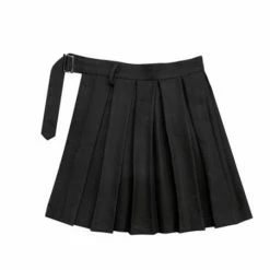 Yoursblack Gothic Irregular High Waist Plaid Skirt