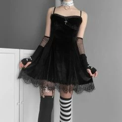 Yoursblack Spring Sale Lace Sling Dress