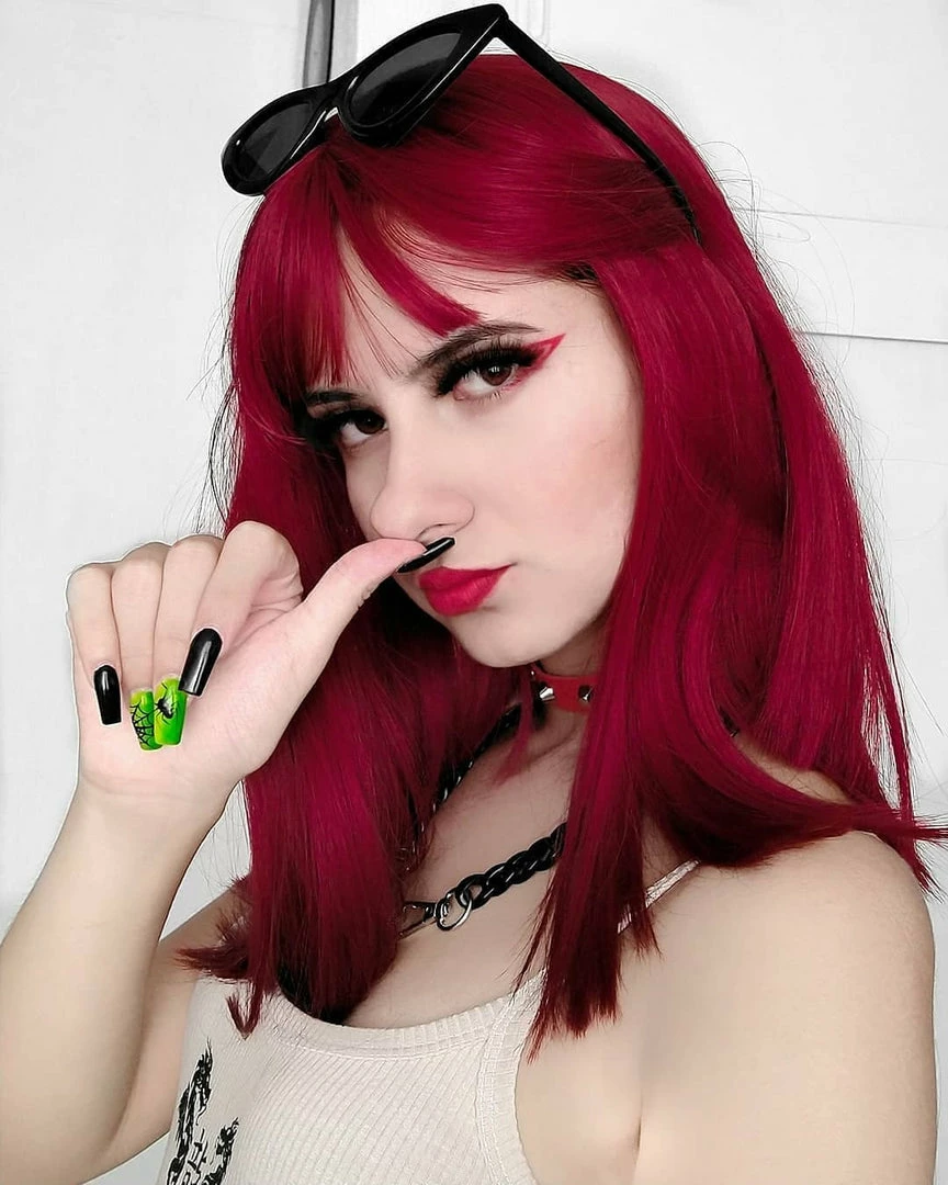 Yoursblack Accessory Chic Long Straight Wig With Air Bangs 4 Yoursblack Accessory Chic Long Straight Wig With Air Bangs