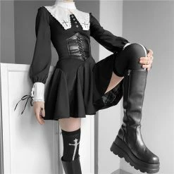 Yoursblack Gothic Retro Corset