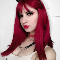 Yoursblack Accessory Chic Long Straight Wig With Air Bangs