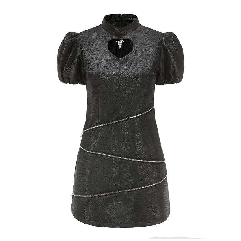 Yoursblack NEWS Retro Zipper Cheongsam Dress 1 Yoursblack NEWS Retro Zipper Cheongsam Dress