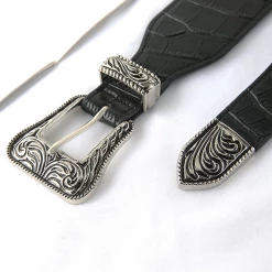 Yoursblack Vintage Carved Belt NEWS