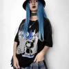 Yoursblack Harajuku Gothic Graphic T-Shirt