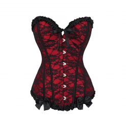 Yoursblack Bow Lace Corset Top TOPS