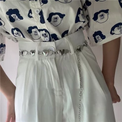 Yoursblack NEWS Peach Heart Waist Chain