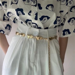 Yoursblack NEWS Peach Heart Waist Chain