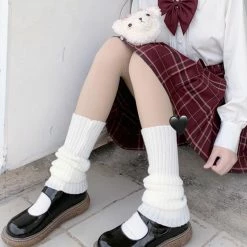Yoursblack Striped Leg Warmers Spring Sale