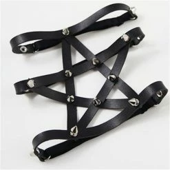 Yoursblack Accessory Pentagram Garter 9 Yoursblack Accessory Pentagram Garter