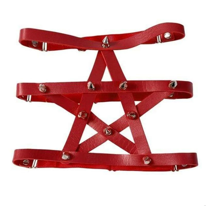 Yoursblack Accessory Pentagram Garter 5 Yoursblack Accessory Pentagram Garter