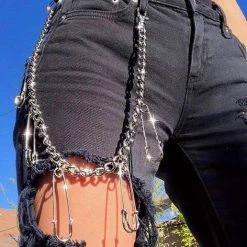 Yoursblack Accessory Edgy Grunge Girls Key Chain