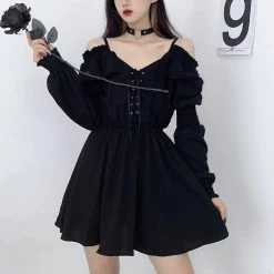 Yoursblack DRESSES Femme Fatal Off Shoulder Dress